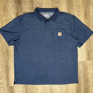 Carhartt Original Fit Short Sleeve Pocket Polo Work Shirt Men’s XL